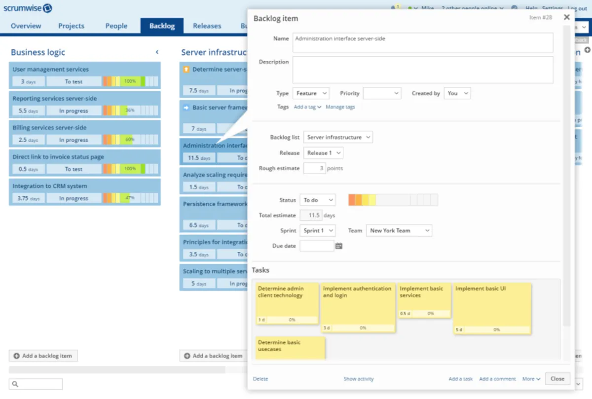 Notre avis sur Scrumwise : un logiciel de gestion de projet à découvrir