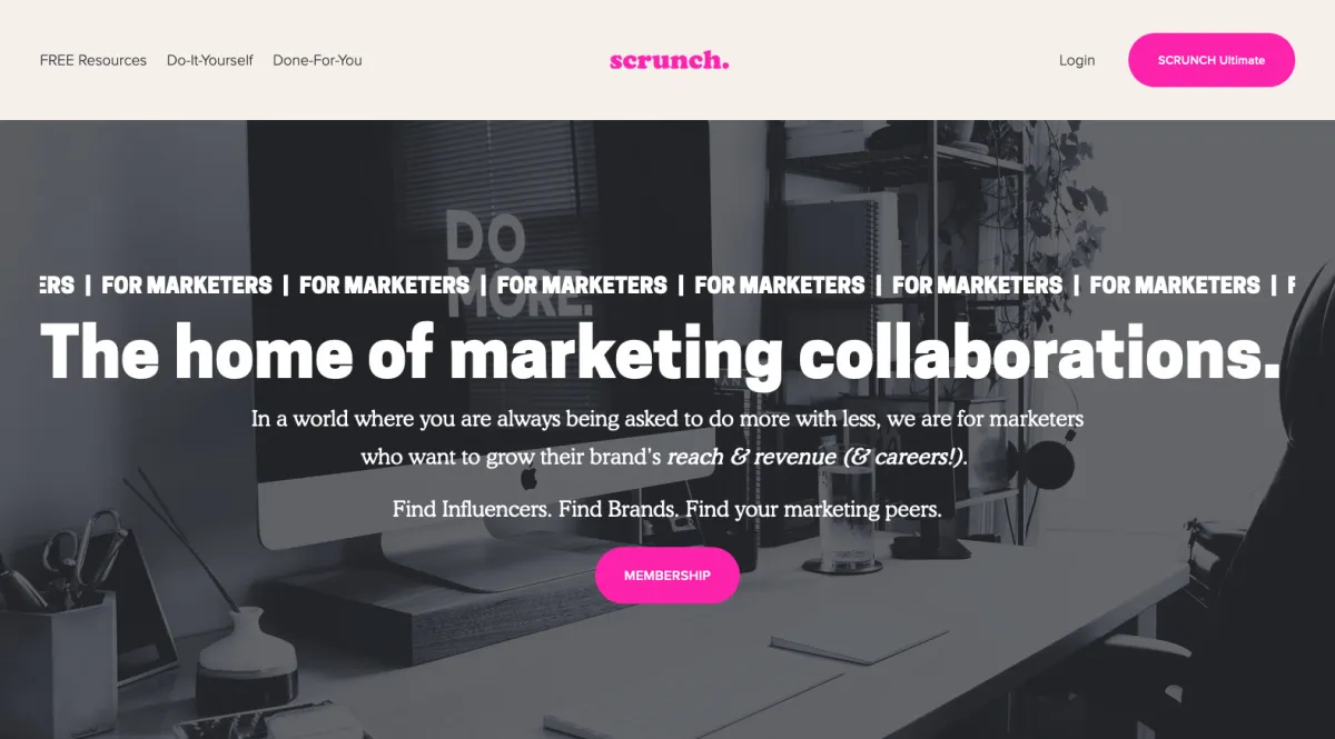 Interface Scrunch : fonctionnalités, prix, alternatives