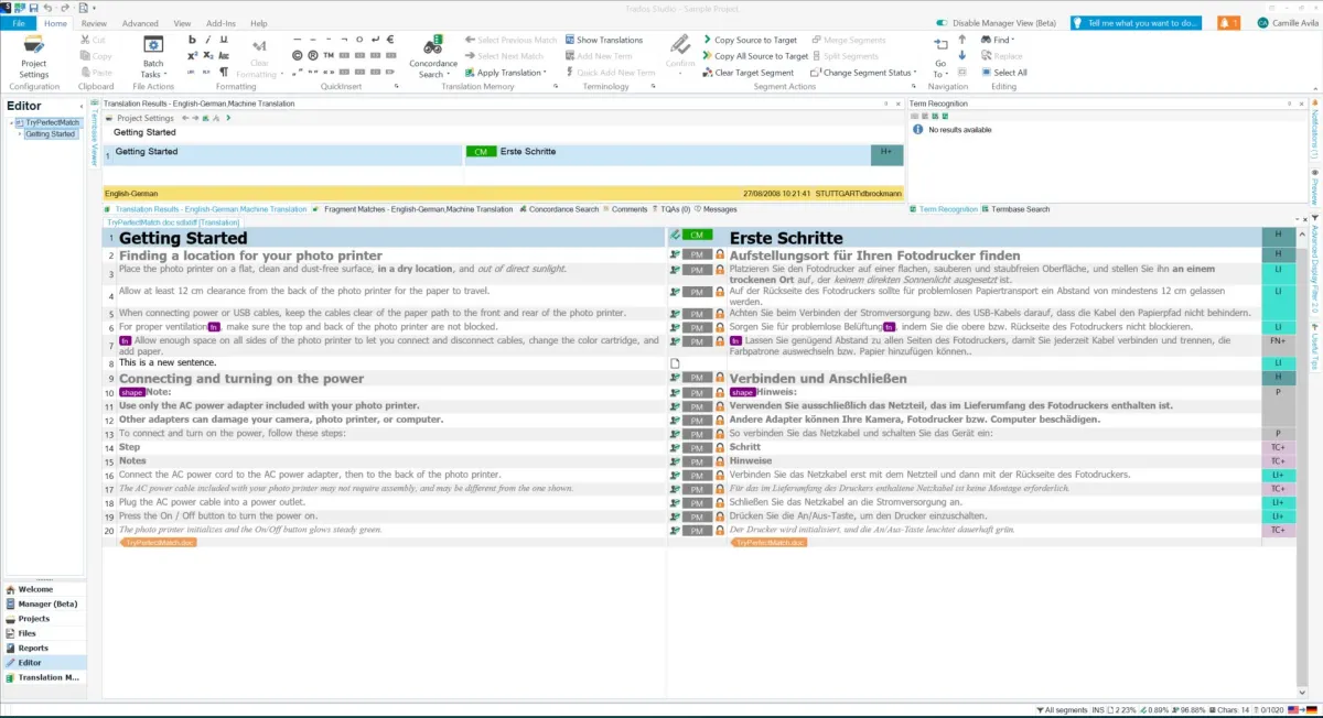 Notre avis sur SDL Trados Studio : un logiciel de traduction à découvrir