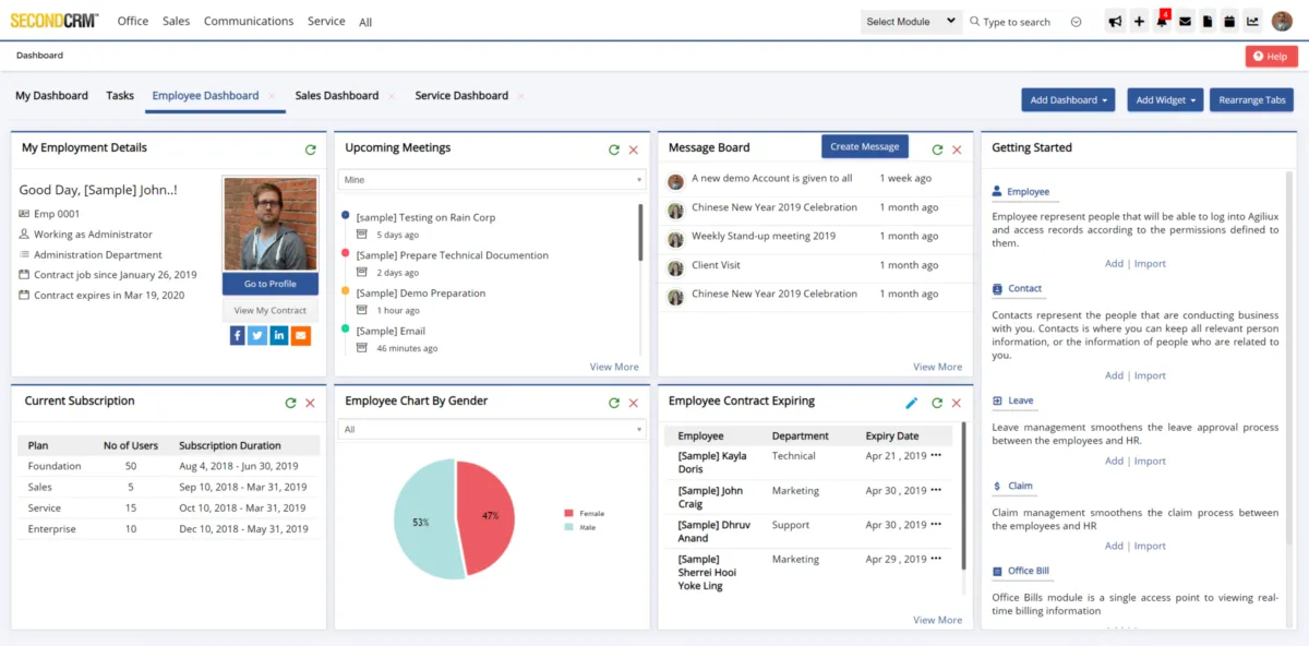 Second CRM: avis sur le logiciel CRM: fonctionnalités, avantages, inconvénients et tarifs