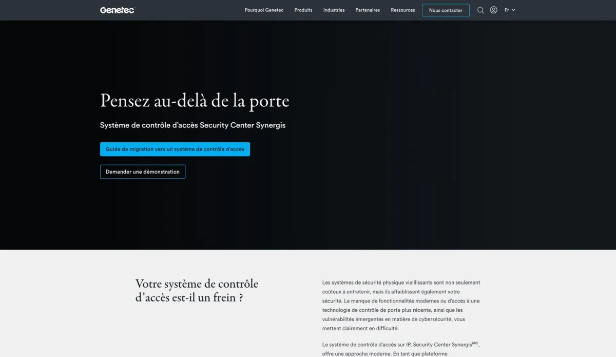 Notre avis sur Security Center Synergis : un logiciel de gestion des identités et des accès (IAM) à découvrir Notre avis sur Security Center Synergis : un logiciel de gestion des identités et des accès (IAM) à découvrir