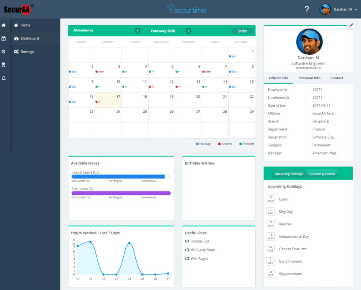 Notre avis sur Securtime : un logiciel de gestion du personnel à découvrir