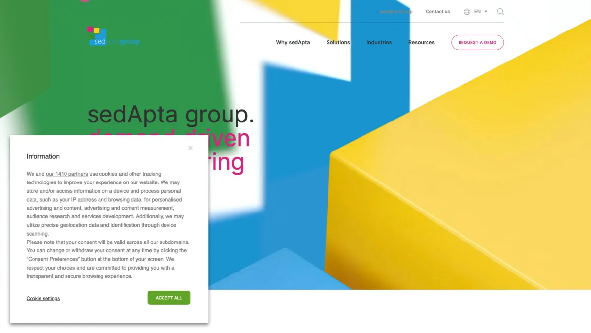 Interface sedApta MOM : fonctionnalités, prix, alternatives