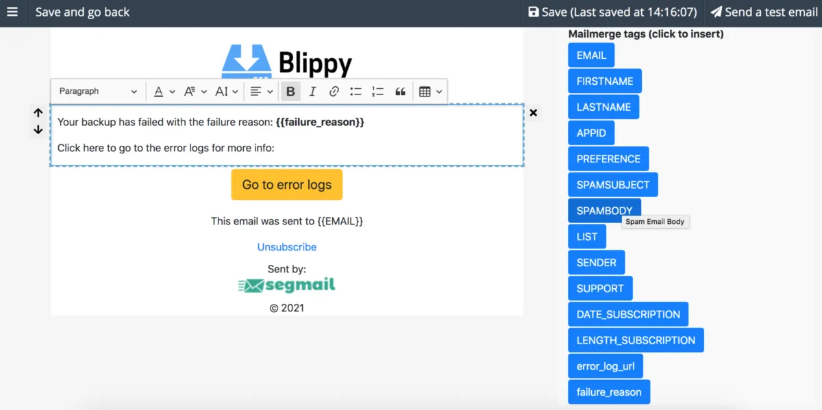 Interface Segmail: fonctionnalités, prix, alternatives