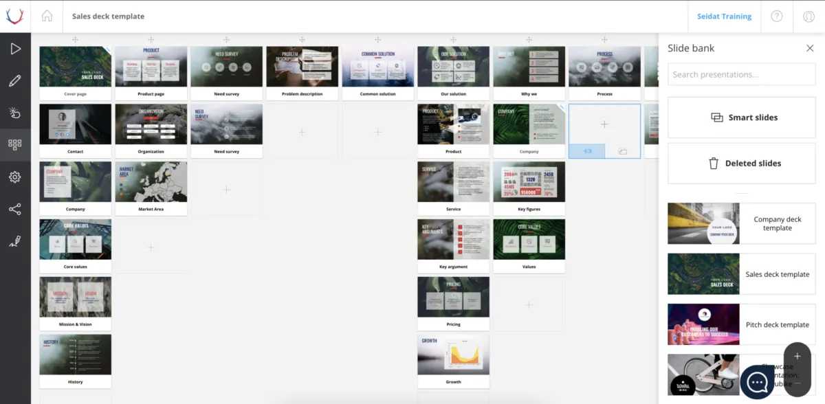 Interface Seidat: fonctionnalités, prix, alternatives