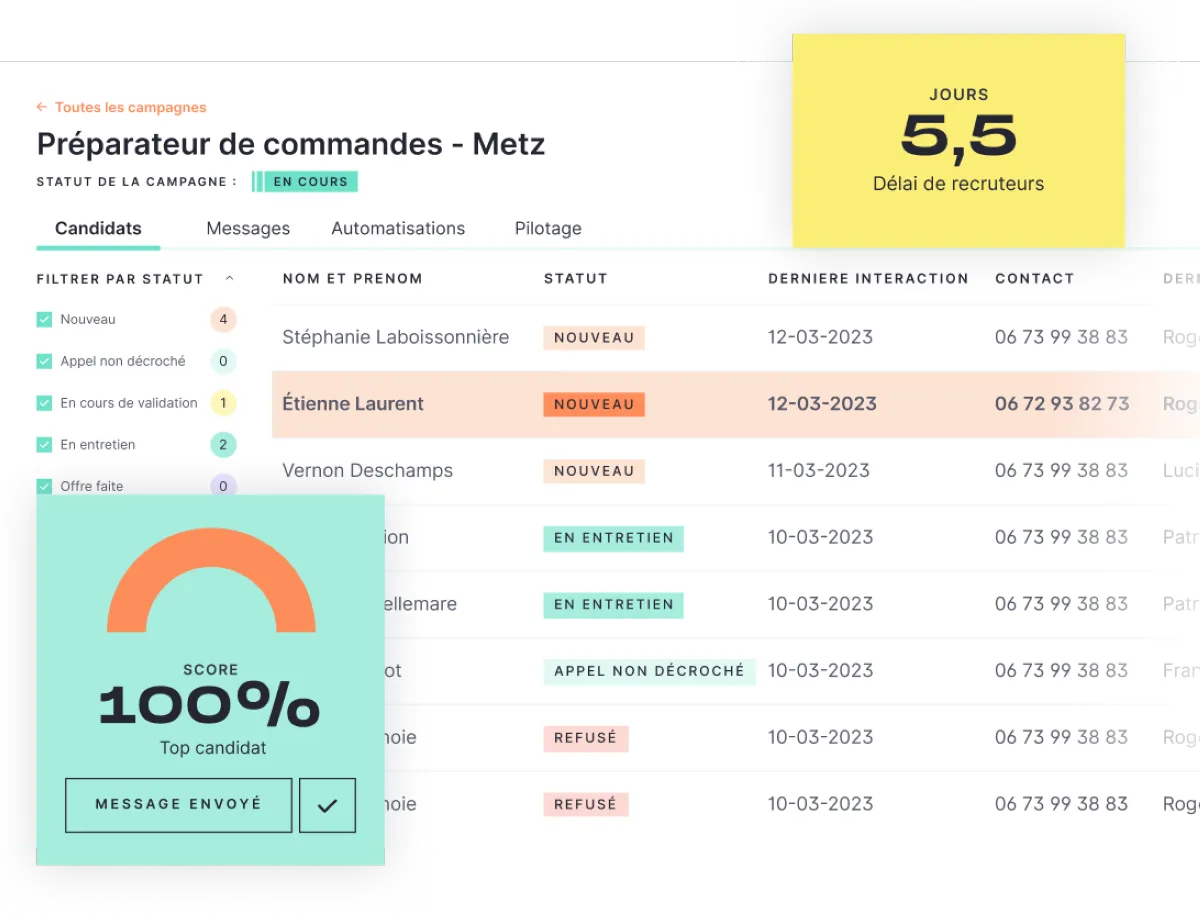 Notre avis sur Seiza : un logiciel de recrutement à découvrir