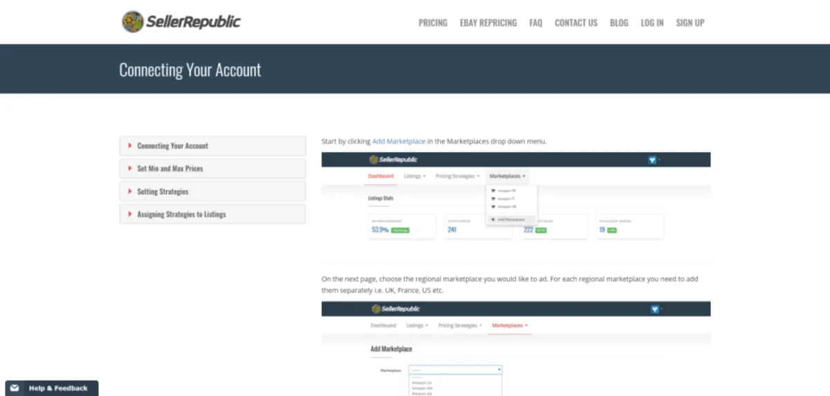 Seller Republic: avis sur le logiciel d'optimisation des prix: fonctionnalités, avantages, inconvénients et tarifs Seller Republic: avis sur le logiciel d'optimisation des prix: fonctionnalités, avantages, inconvénients et tarifs