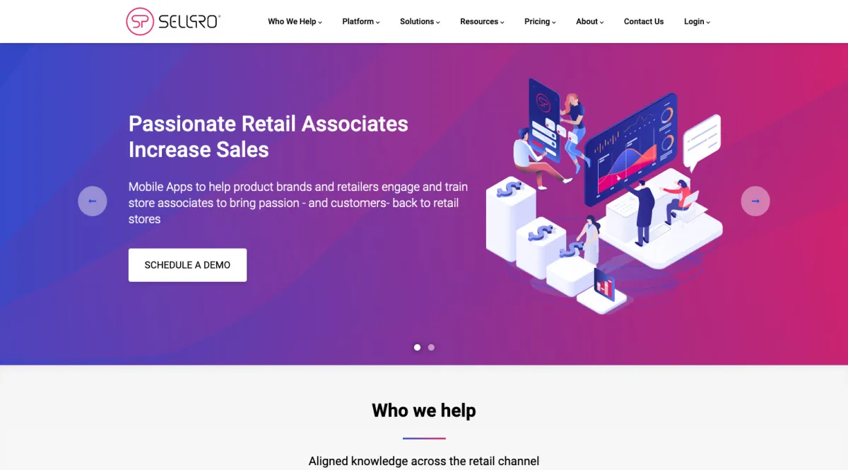 Interface Sellpro : image, ergonomie, alternatives