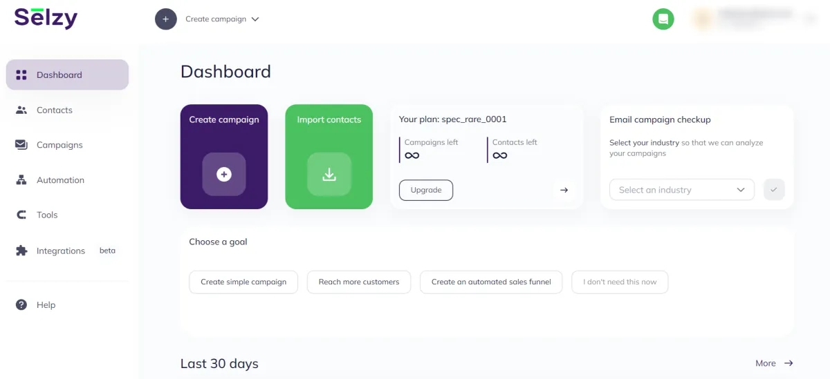 Notre avis sur Selzy : un logiciel d'emailing et newsletters (marketing par email) à découvrir