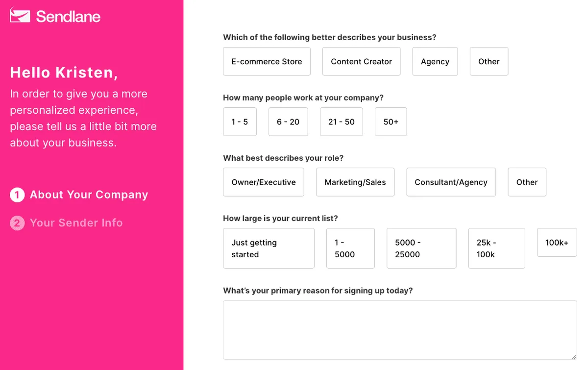 Sendlane: avis sur le logiciel d'engagement client (customer engagement): fonctionnalités, avantages, inconvénients et tarifs Sendlane: avis sur le logiciel d'engagement client (customer engagement): fonctionnalités, avantages, inconvénients et tarifs