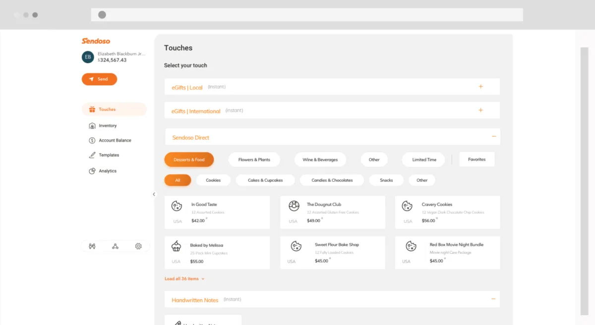Notre avis sur Sendoso : un logiciel ABM (account based marketing) à découvrir
