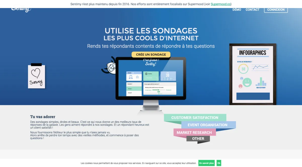 Interface Sentimy : image, ergonomie, alternatives Interface Sentimy : image, ergonomie, alternatives