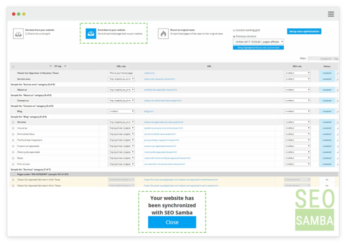 Notre avis sur SeoSamba WordPress Enterprise : un logiciel d'optimisation de site web (website optimization) à découvrir