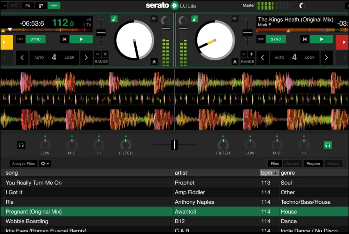 Interface Serato Studio: fonctionnalités, prix, alternatives