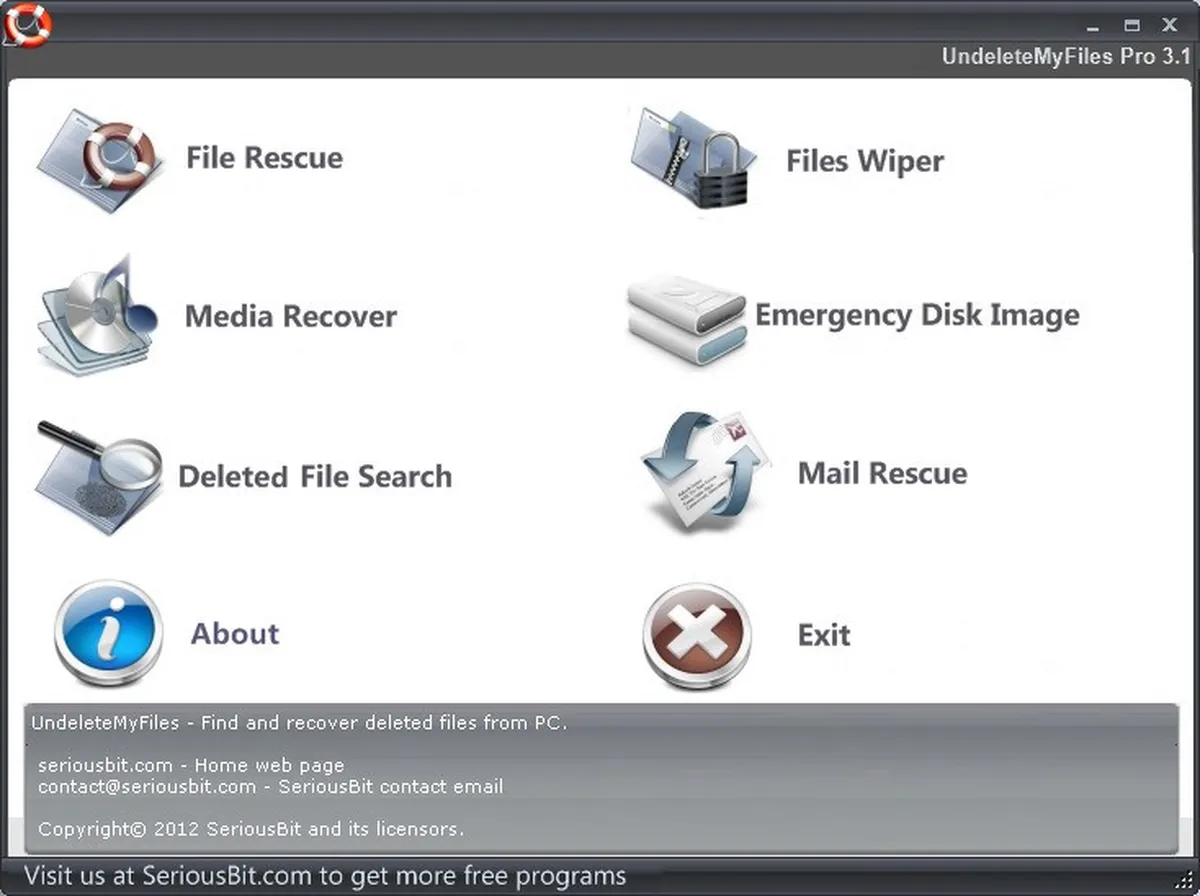 Notre avis sur SeriousBit UndeleteMyFiles Pro : un logiciel utilitaire pour ordinateur à découvrir Notre avis sur SeriousBit UndeleteMyFiles Pro : un logiciel utilitaire pour ordinateur à découvrir