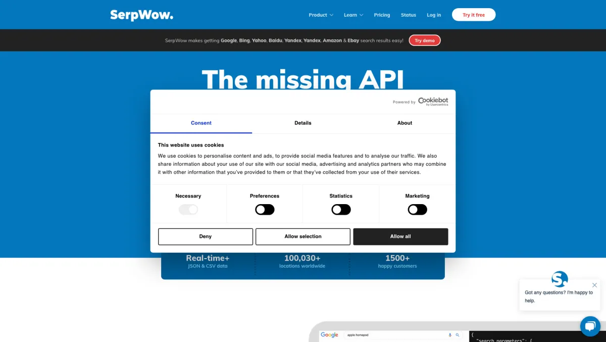 SERPwow: avis sur le logiciel de ranking / SERP (suivi du positionnement sur les moteurs de recherche): fonctionnalités, avantages, inconvénients et tarifs SERPwow: avis sur le logiciel de ranking / SERP (suivi du positionnement sur les moteurs de recherche): fonctionnalités, avantages, inconvénients et tarifs