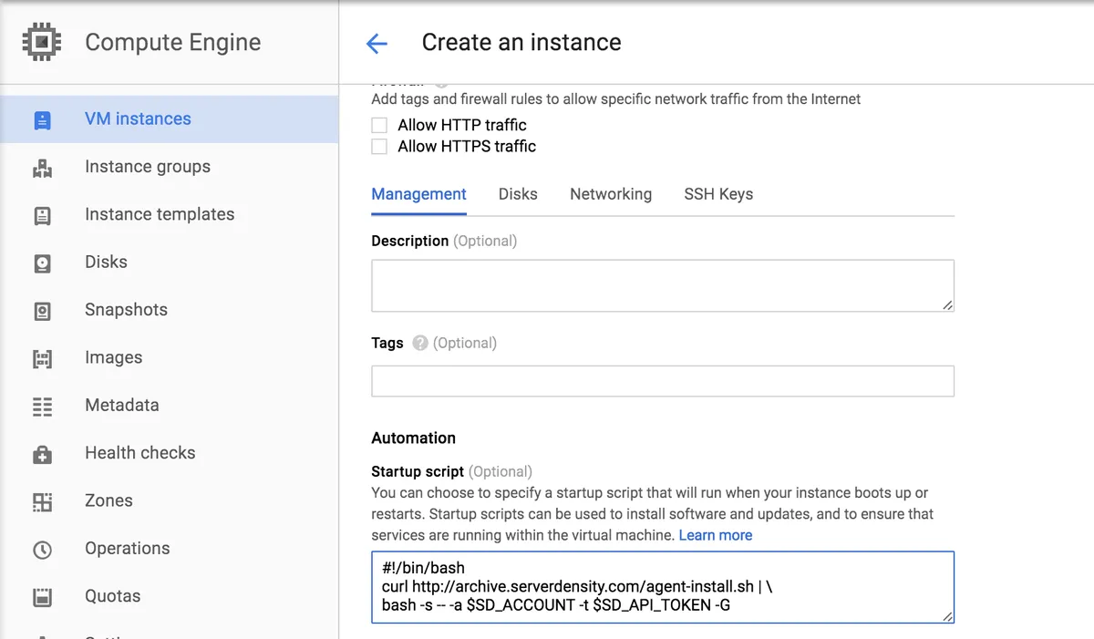 Interface Server Density: fonctionnalités, prix, alternatives