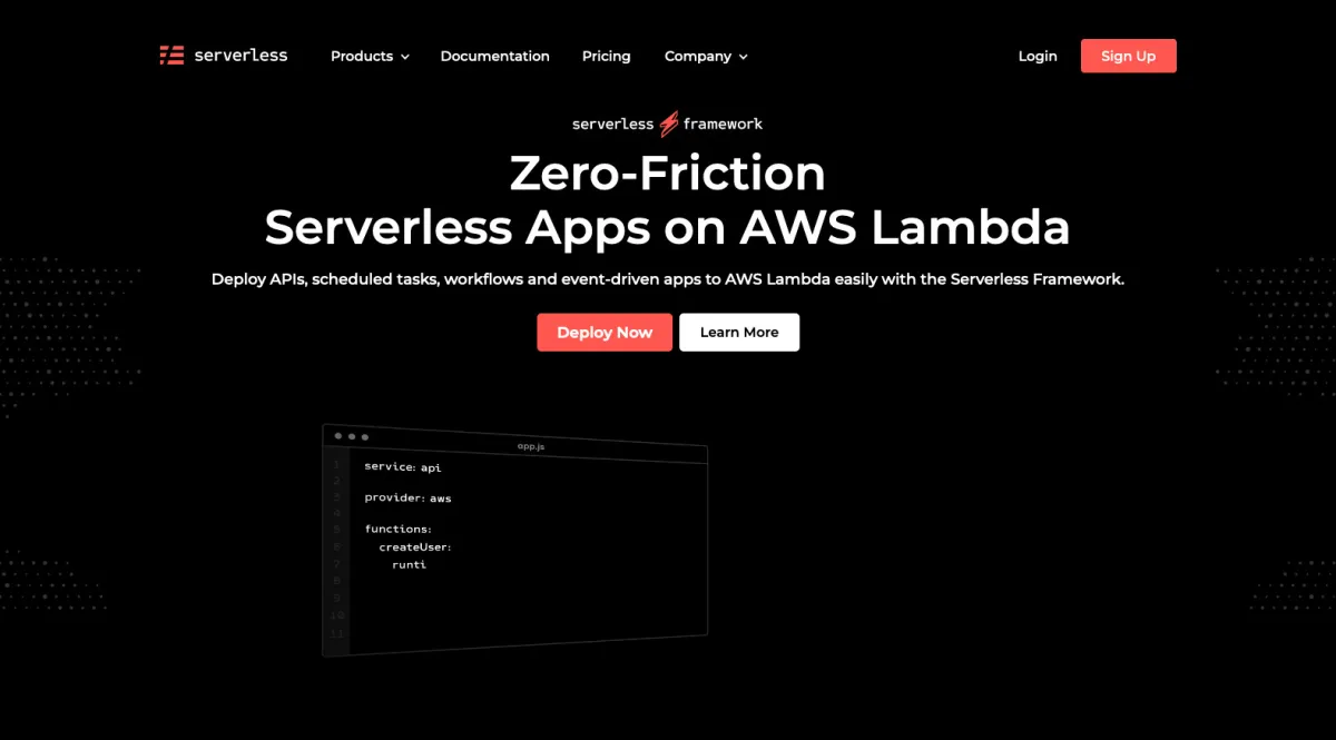 Notre avis sur Serverless : un logiciel de développement à découvrir