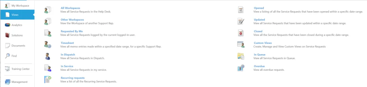 Interface Service Pro: image, ergonomie, alternatives