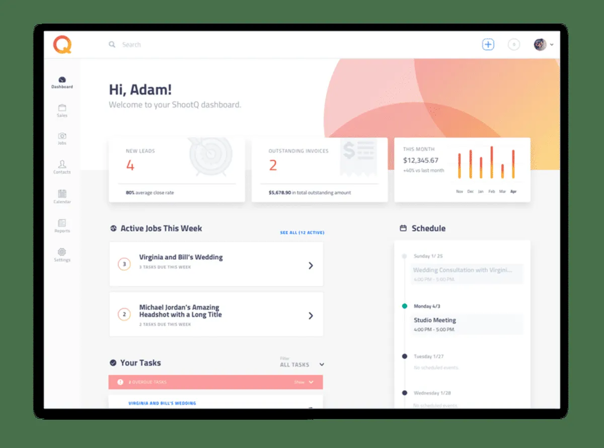 Comparez les fonctionnalités, avis utilisateurs et prix de nombreux logiciels pour studio de photographie comme ShootQ, Honeybook, 17Hats, Zoho Crm … Comparez les fonctionnalités, avis utilisateurs et prix de nombreux logiciels pour studio de photographie comme ShootQ, Honeybook, 17Hats, Zoho Crm …