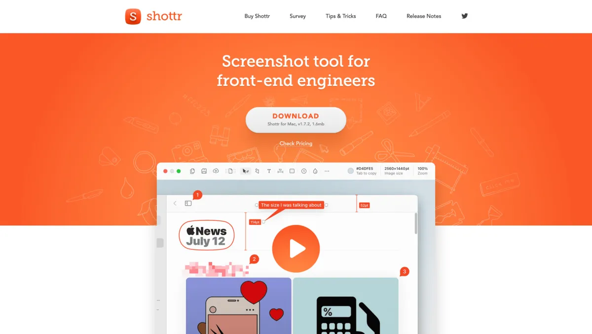 Interface Shotrr : fonctionnalités, prix, alternatives