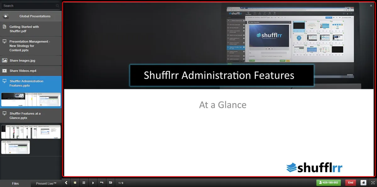 Interface Shufflrr: fonctionnalités, prix, alternatives