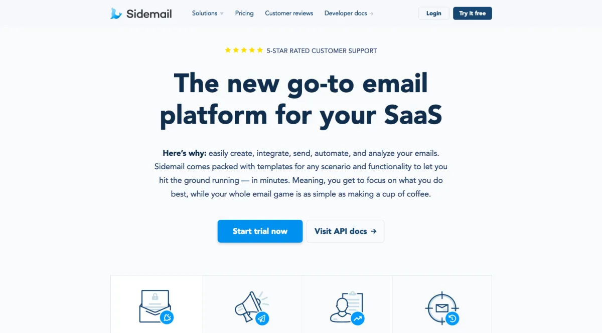 Interface Sidemail : image, ergonomie, alternatives Interface Sidemail : image, ergonomie, alternatives