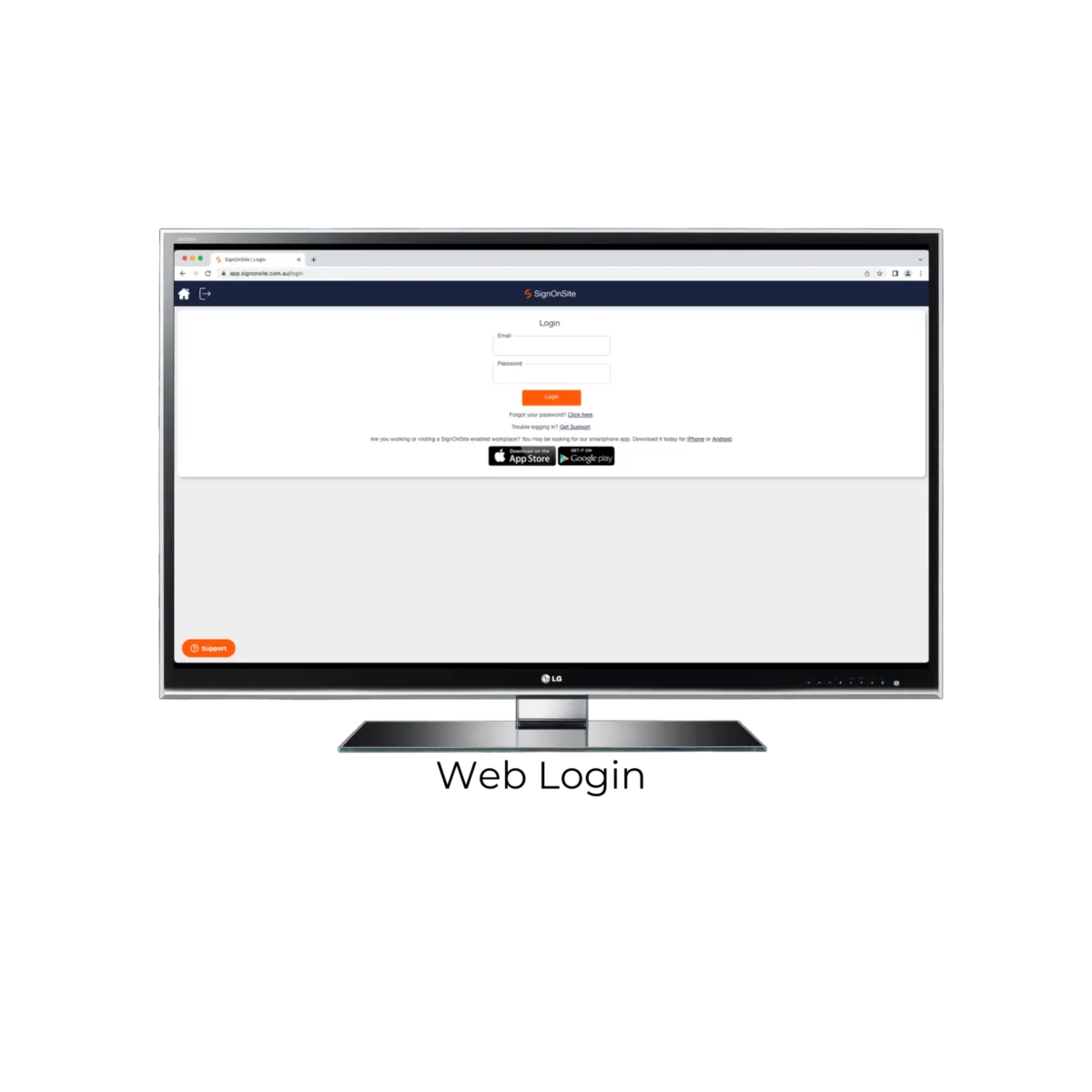 Interface SignOnSite: image, ergonomie, alternatives