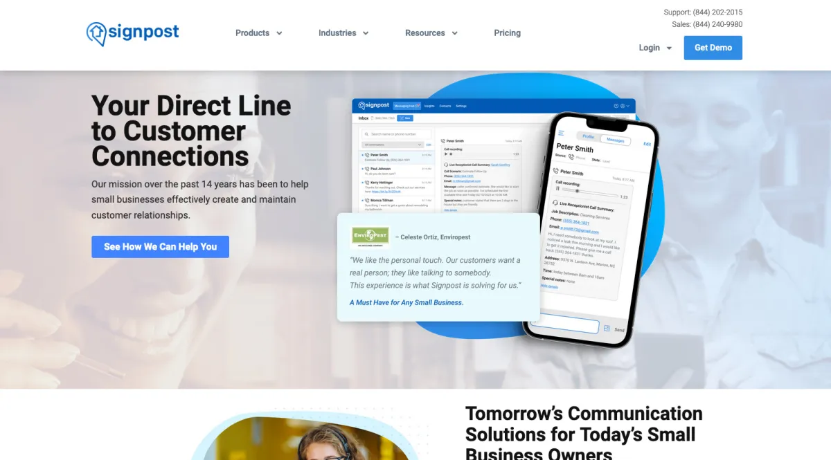 Interface Signpost : fonctionnalités, prix, alternatives
