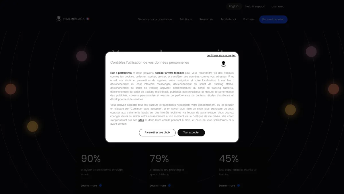 Interface Sikker by Mailinblack : image, ergonomie, alternatives