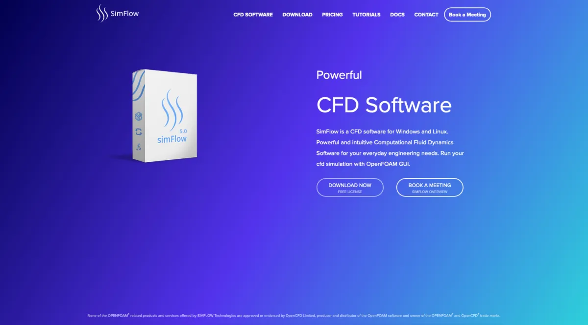 Interface SimFlow : fonctionnalités, prix, alternatives