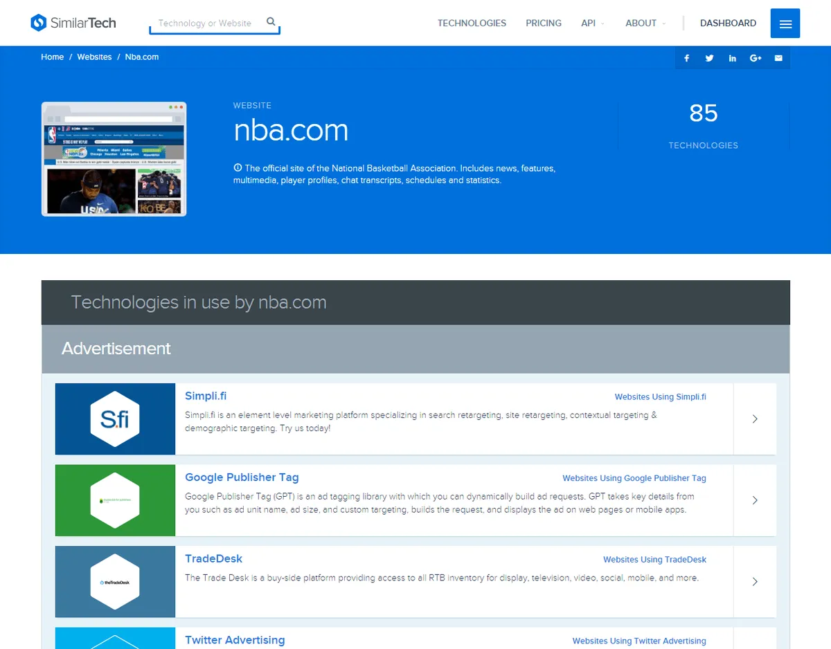 Notre avis sur SimilarTech : un logiciel CRM à découvrir