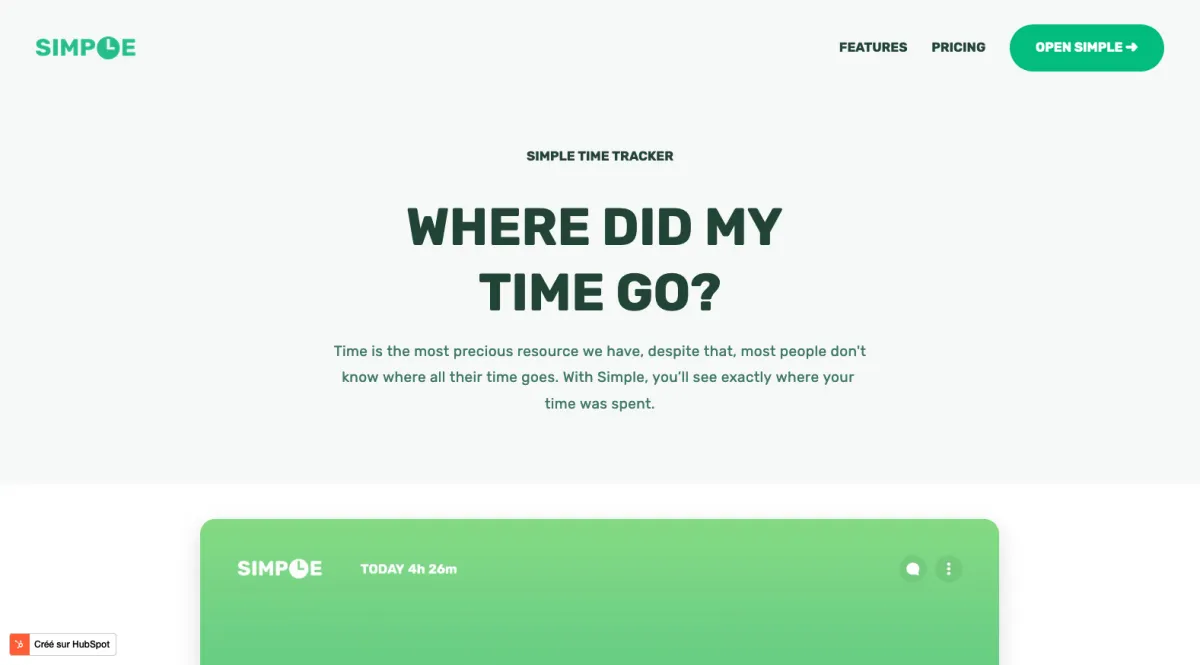 Interface Simple Marketing Ops : fonctionnalités, prix, alternatives