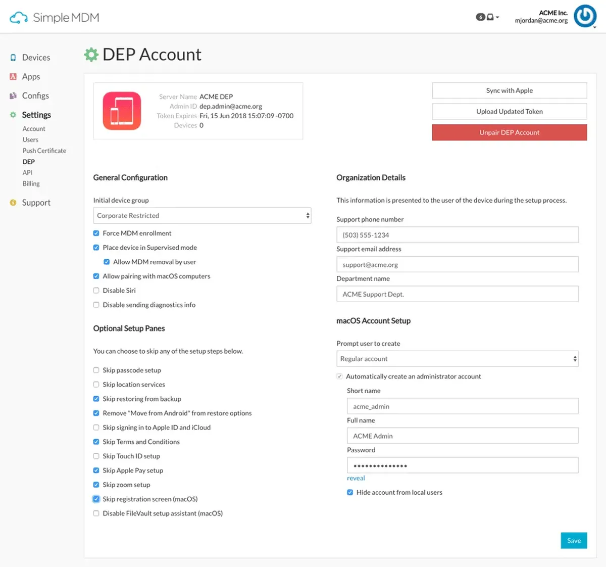 Notre avis sur SimpleMDM : un logiciel de gestion des appareils mobiles (MDM) à découvrir