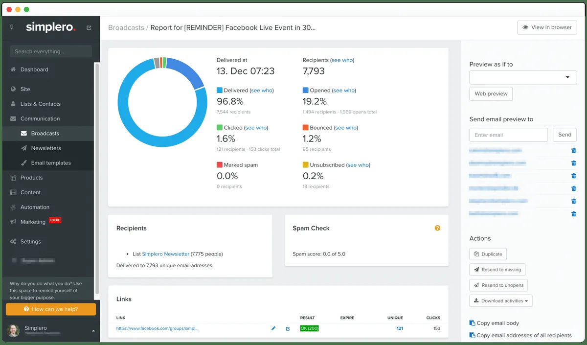 Notre avis sur Simplero : un logiciel de marketing automation à découvrir