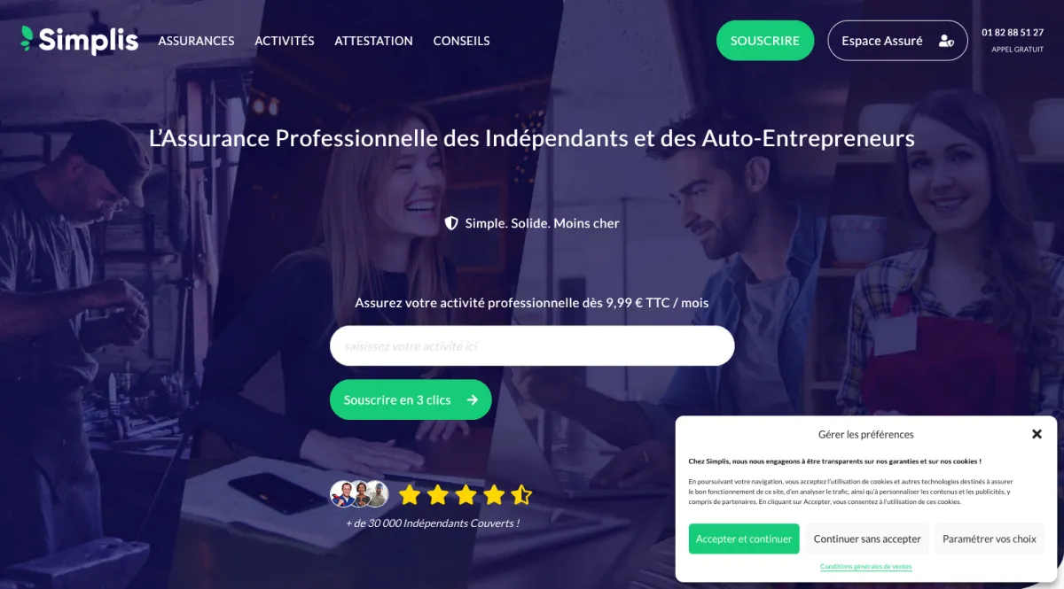Interface Simplis : fonctionnalités, prix, alternatives