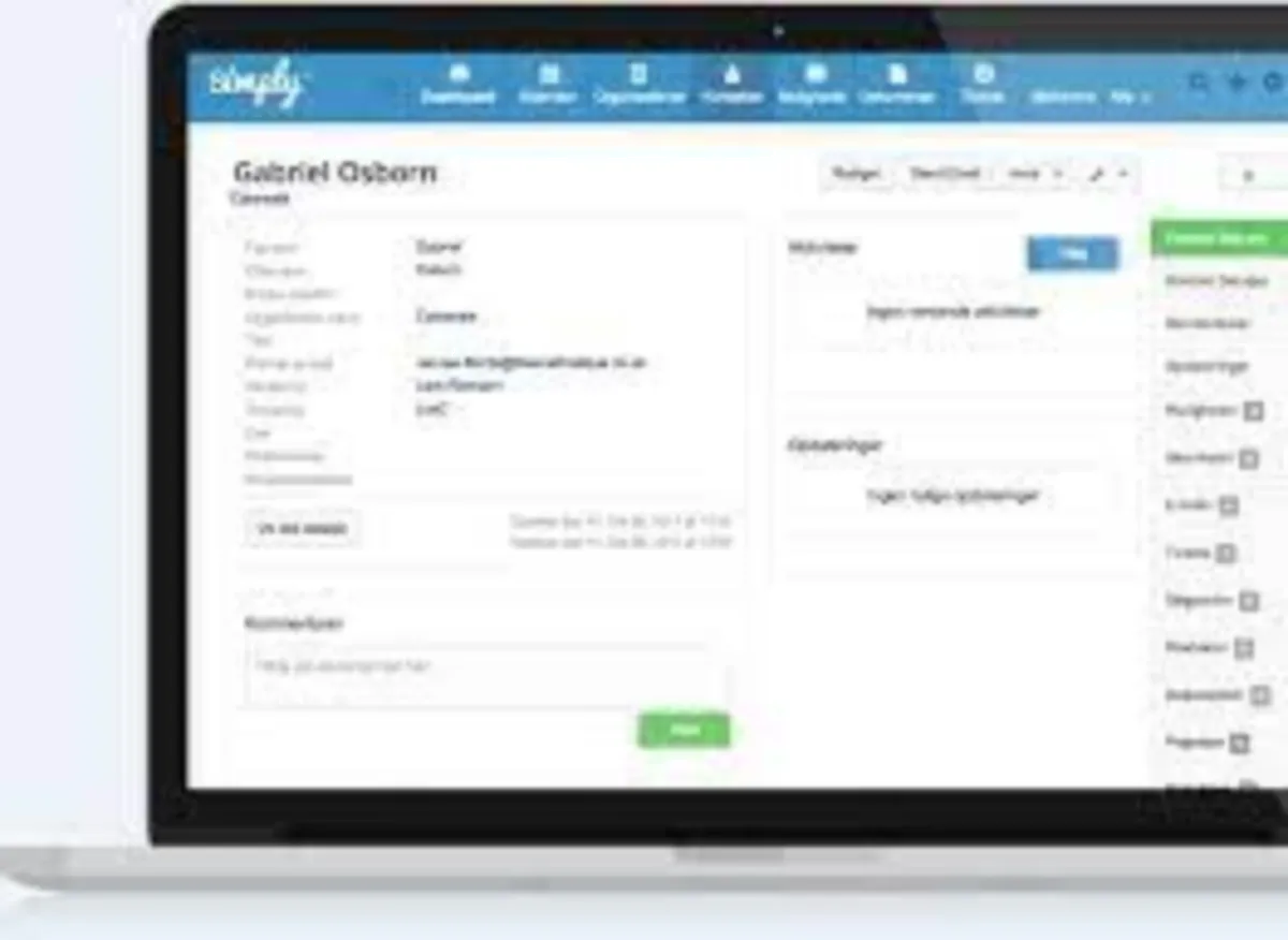 Simply CRM: avis sur le logiciel CRM: fonctionnalités, avantages, inconvénients et tarifs