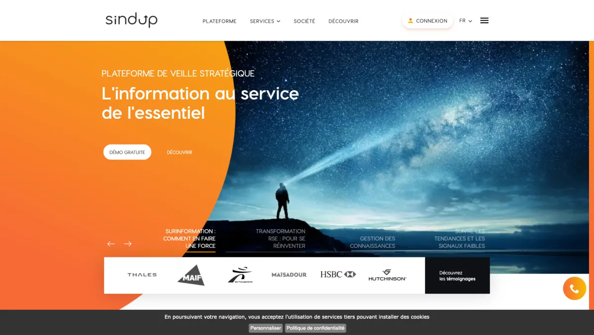 Sindup: avis sur le logiciel de veille concurrentielle: fonctionnalités, avantages, inconvénients et tarifs Sindup: avis sur le logiciel de veille concurrentielle: fonctionnalités, avantages, inconvénients et tarifs