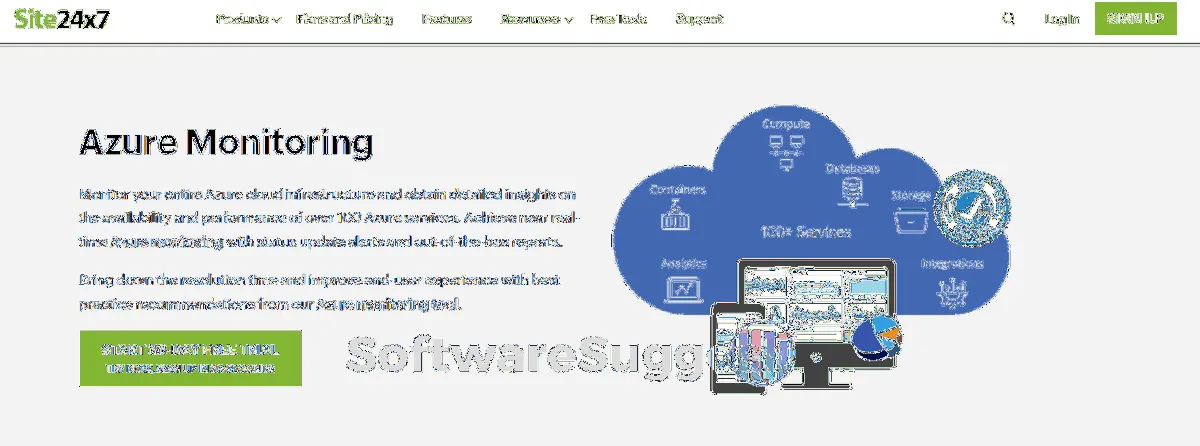 Notre avis sur Site24x7 Azure Monitoring : un logiciel de surveillance de serveur à découvrir