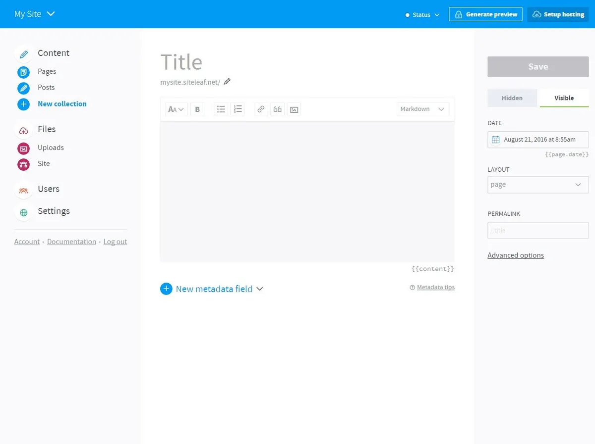 Siteleaf: avis sur le logiciel de gestion des API: fonctionnalités, avantages, inconvénients et tarifs