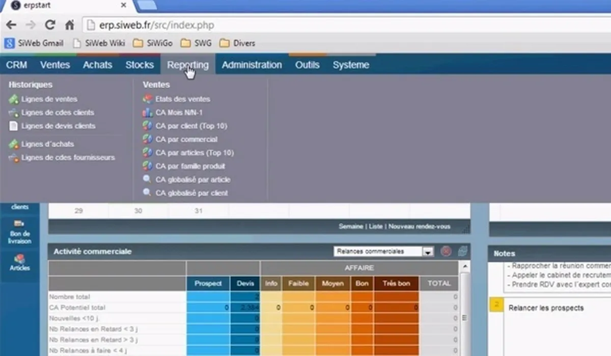 Notre avis sur Siwigo : un logiciel ERP à découvrir