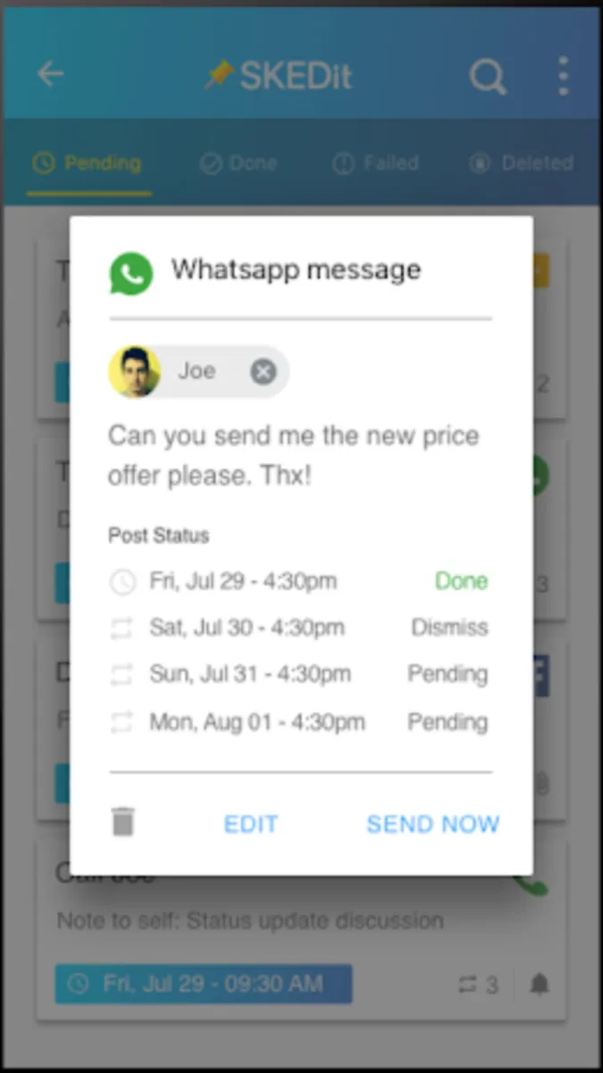 Interface skEdit: fonctionnalités, prix, alternatives