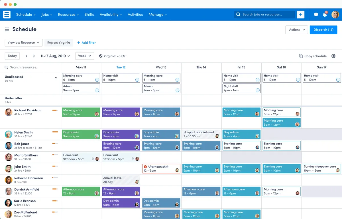 Notre avis sur Skedulo : un logiciel de planning à découvrir