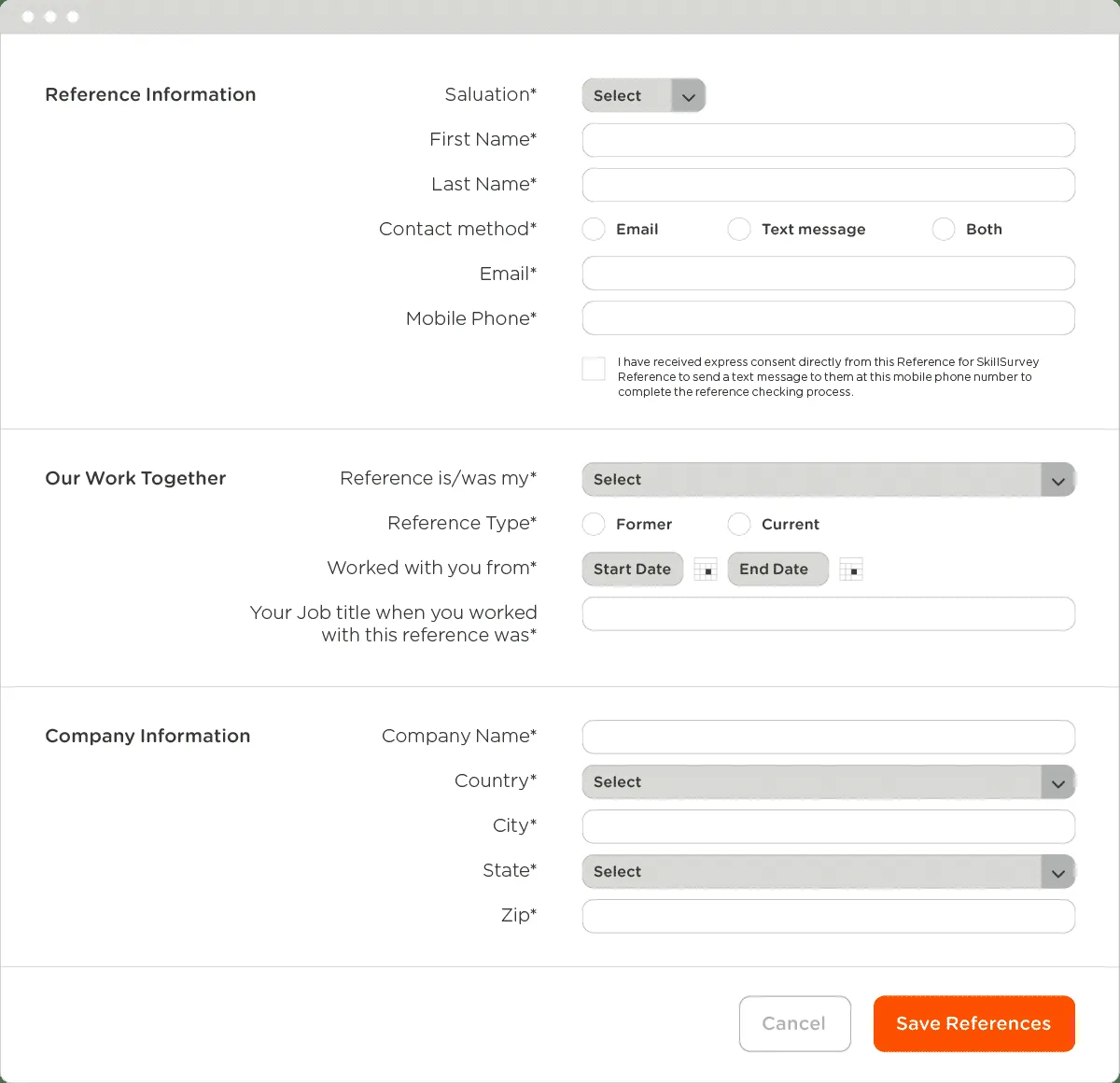 Interface SkillSurvey: fonctionnalités, prix, alternatives