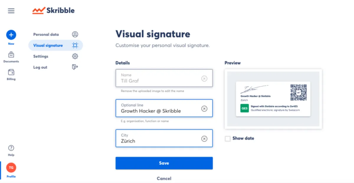 Notre avis sur Skribble : un logiciel de signature électronique à découvrir