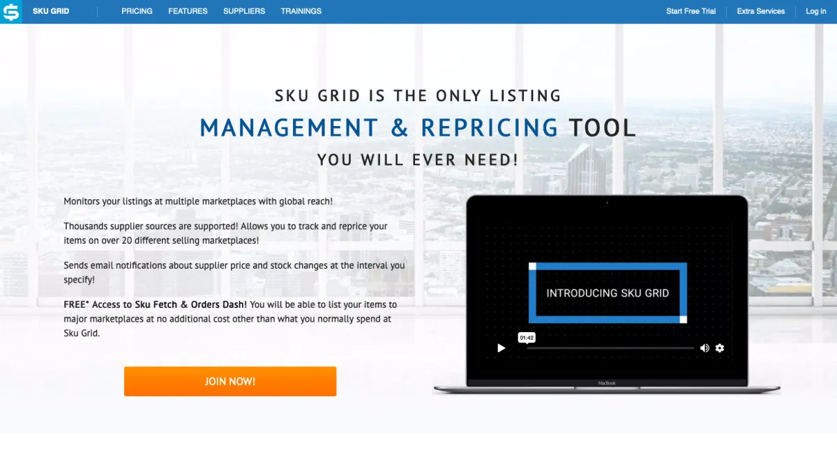 Interface Sku Grid : fonctionnalités, prix, alternatives