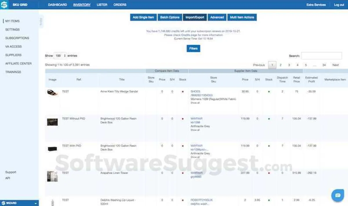 Notre avis sur Sku Grid : un logiciel de channel marketing à découvrir