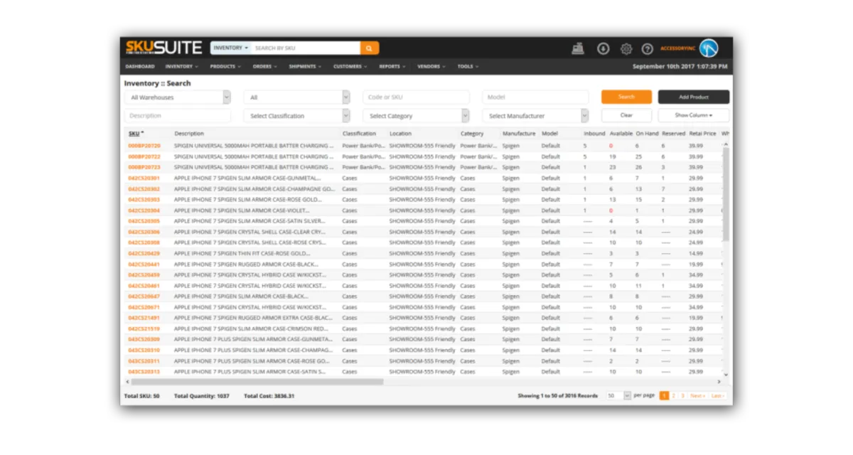 Notre avis sur SkuSuite : un logiciel de gestion des stocks et de l'inventaire à découvrir