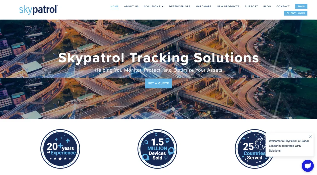 Interface Skypatrol : fonctionnalités, prix, alternatives
