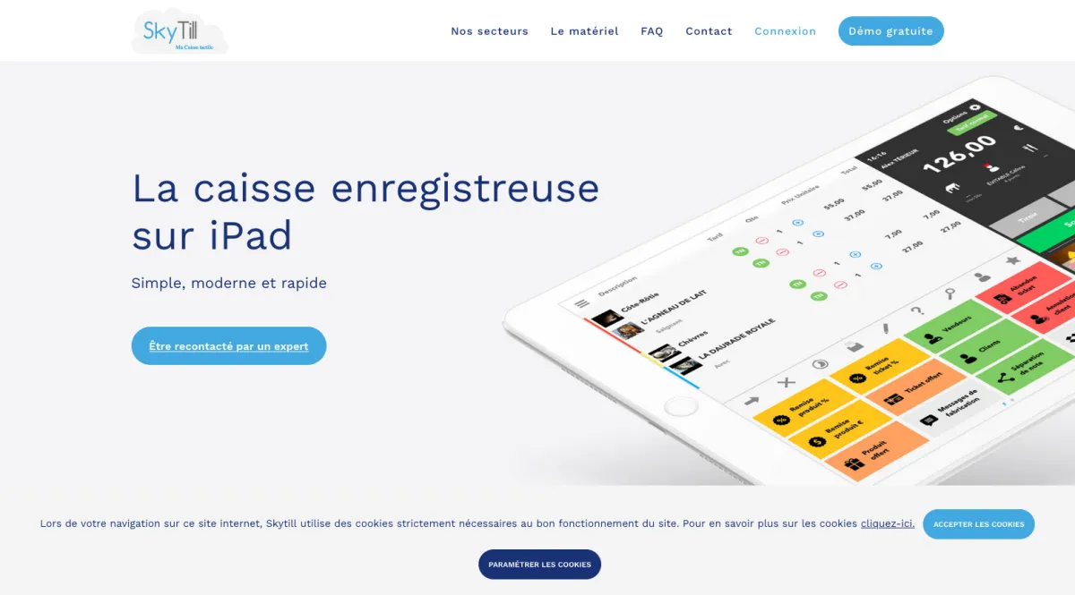 Notre avis sur Skytill : un logiciel de caisse et point de vente (POS / PDV) à découvrir
